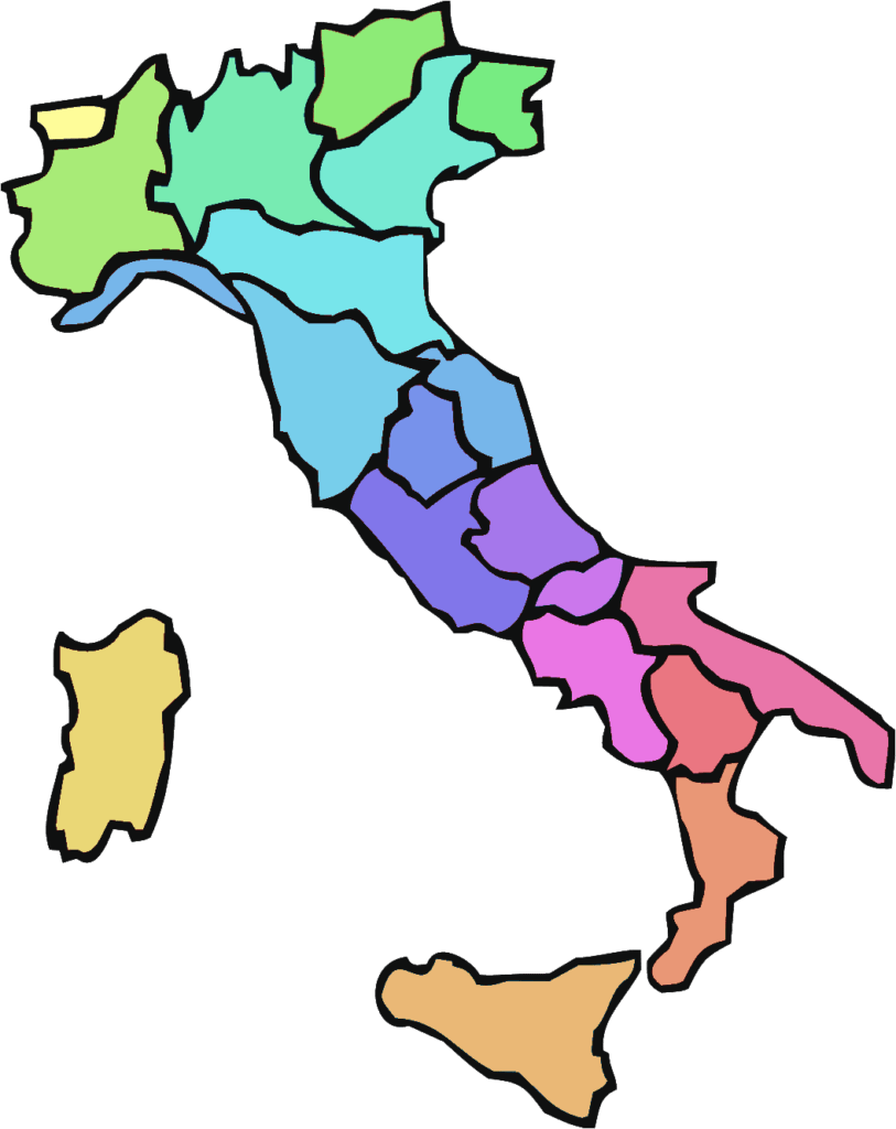 memorizzare facilmente le regioni