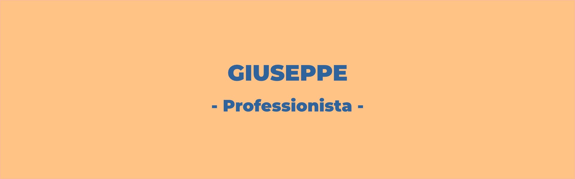 Testimonianze Nicoletta Todesco | Giuseppe