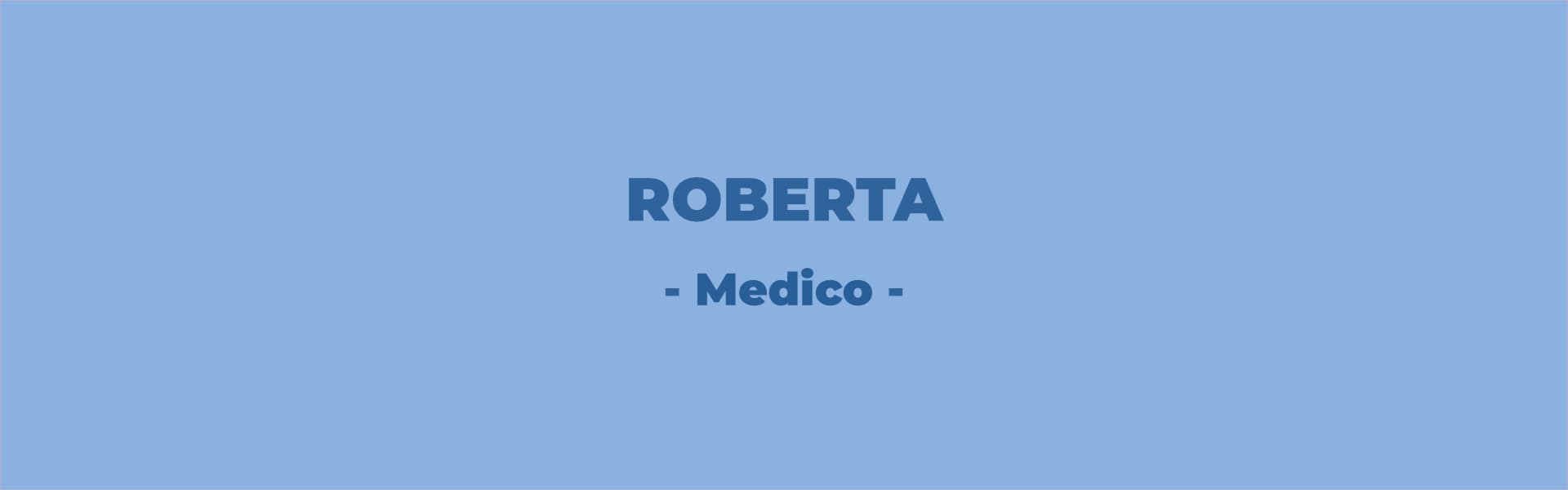 Testimonianze Nicoletta Todesco | Roberta