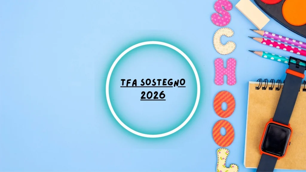 TFA Sostegno 2026